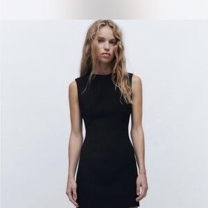 Black Bodycon Mini Dress